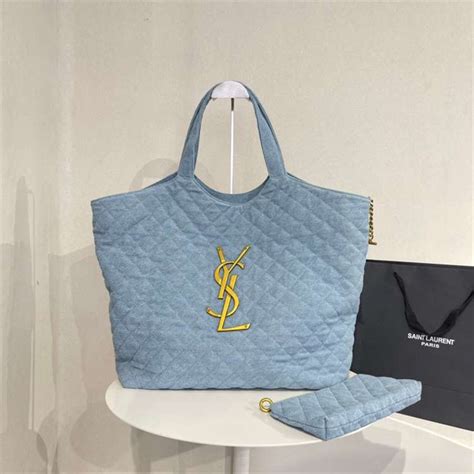 fake ysl shopping tote|ysl denim tote.